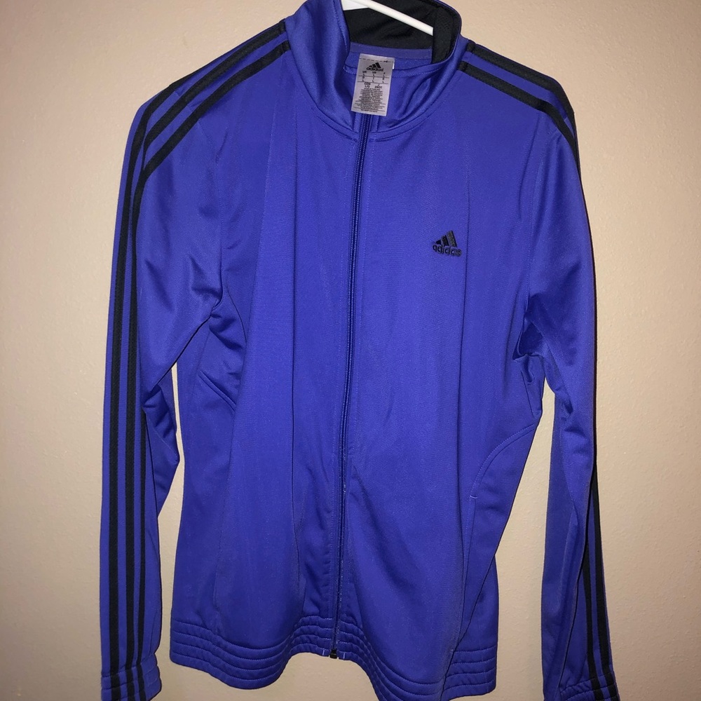 Adidas long sleeve zip up